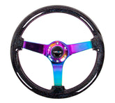 NRG 350MM 3" DEEP DISH WOOD GRAIN STEERING WHEEL